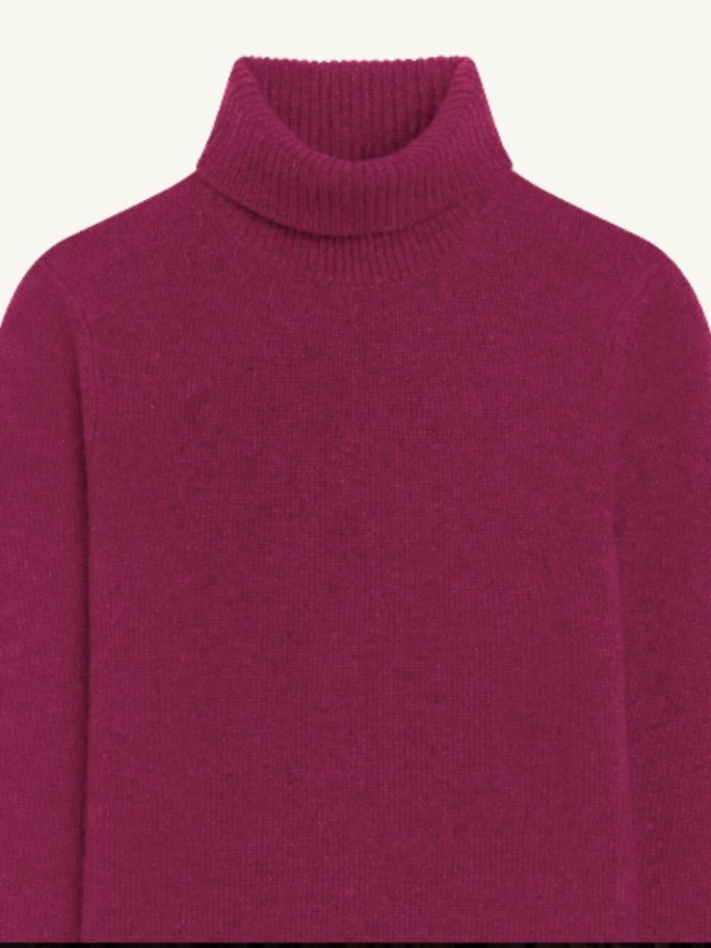 Eric Bompard Paris Purple Violet Turtleneck Cashmere Sweater S/M - Picture 11 of 12